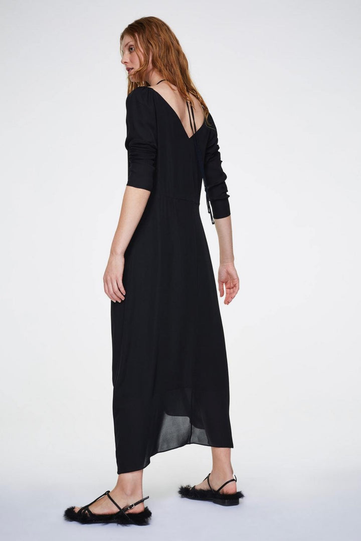 Dorothee Schumacher 749501 Black Sophisticated Dress back